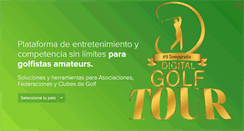 Desktop Screenshot of digitalgolftour.com